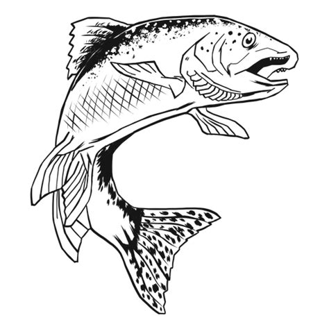 Trout Png Designs For T Shirt And Merch