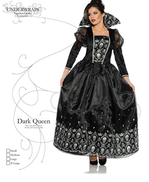 Underwraps Womens Evil Queen Costume Dark Queen Halloween Costumes