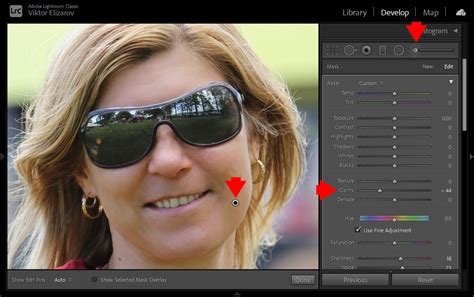 How To Smooth Skin In Lightroom Fix Blemishes Pimples And Wrinkles