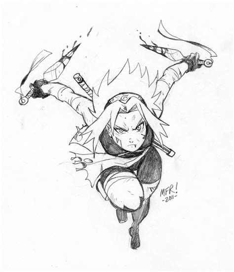 Quick Sketch Sakura Haruno By Mr Sketche5 On Deviantart