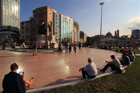 Taksim Square Early Evening Gerry Naughton Flickr