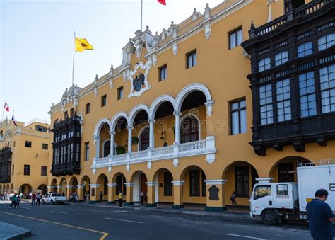 Municipalidad De Lima Municipal Building Editorial Image Image Of