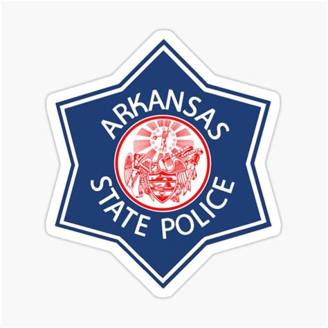 Arkansas State Police Logo Crest Sticker For Sale By Osprey34