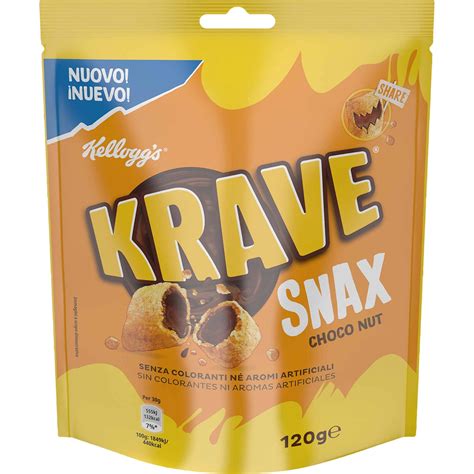 Comprar Krave Snax Cereales Rellenos De Chocolate Paquete 120 G · Kellogg S · Supermercado El