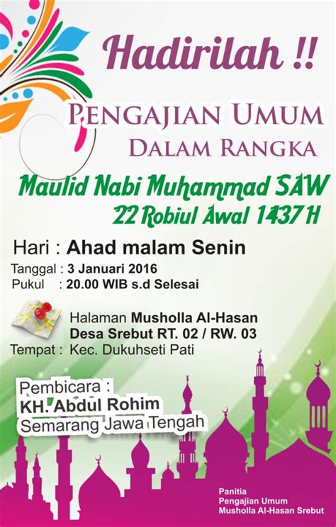 Maybe you would like to learn more about one of these? Contoh Desan Banner / Sepanduk Pengumuman Pengajian Umum ...