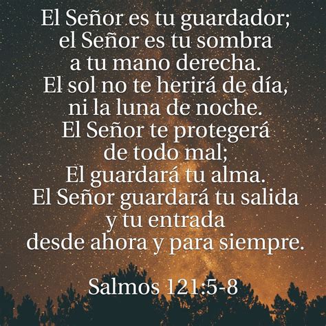 salmos 121 5 8 salmos alabanzas a dios salmos de proteccion