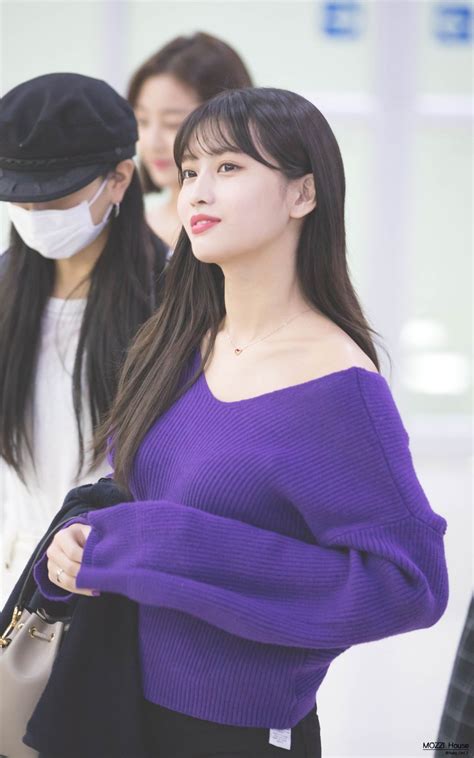 181021 Gmp 입국 💜 Twice 트와이스 Momo 모모 モモ もも โมโมะ 모모 소녀 연예인