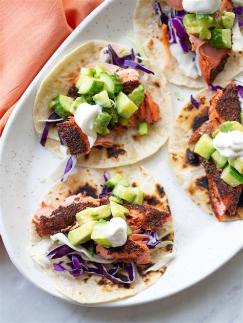 Barbecue Salmon Tacos Recipe — Registered Dietitian Columbia Sc