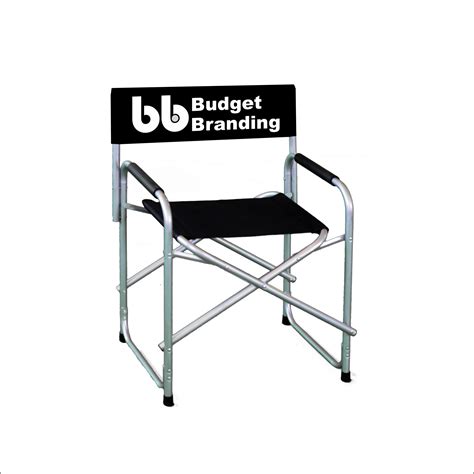 Budget Branding Custom Printed Branded Directors Chair