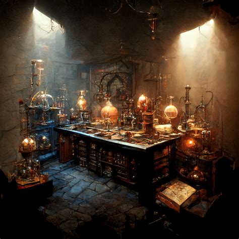 Alchemy Station by Dashlin on DeviantArt