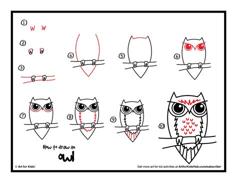 Https://tommynaija.com/draw/how To Draw A An Owl