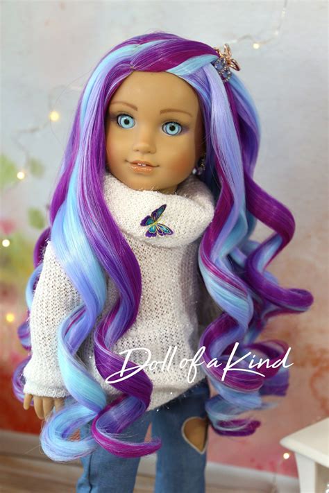 American Girl Doll Pipper Premium Wig Fits Most 18dolls Blythe Og