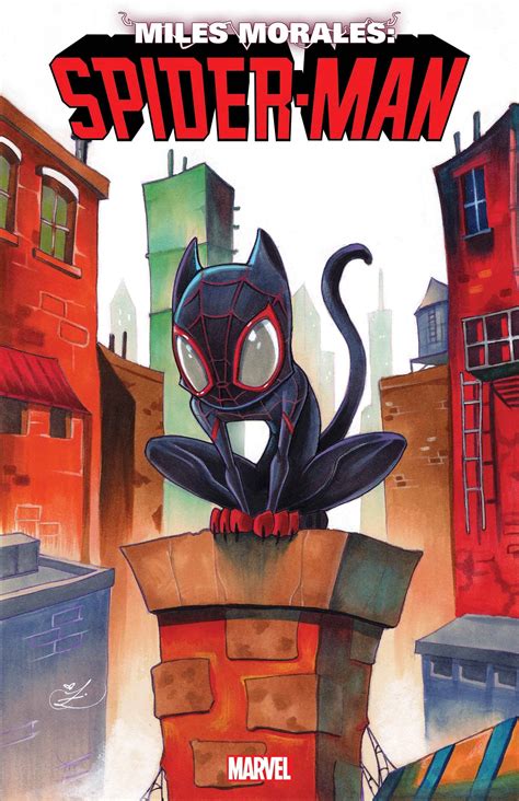 Miles Morales Spider Man 1 Zullo Cat Cover Fresh Comics