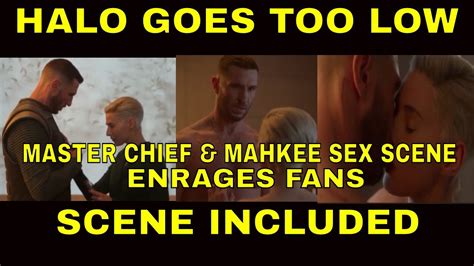 Halo Tv Series Master Chief And Mahkee Sex Scene Has Fans Enraged Footage