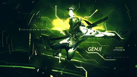 Genji Wallpaper Overwatch By Gramcyyy Genji Overwatch Wallpapers