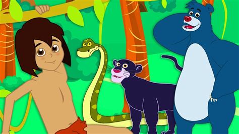 Upin ipin kenangan manis . Jungle Book Shōnen Mowgli (Buku Hutan) cerita anak anak animasi kartun - YouTube