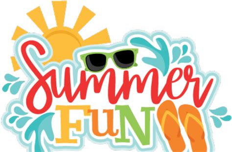 Fun Time Clipart Word Free Transparent Summer Fun Clipart Png