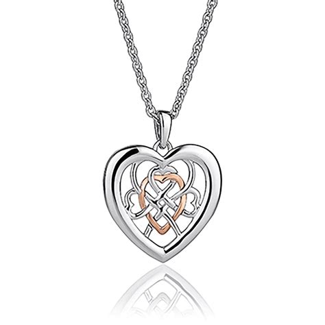 Clogau Welsh Royalty Heart Necklace 3swlrp Francis And Gaye Jewellers