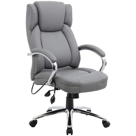 Posture Executive Grey Leather Office Chair From Our Leather Office Chairs Range