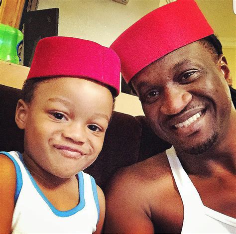 The music star shared some photos of his wife and son as they stepped out today. Paul Okoye celebrates son as he turns a year older