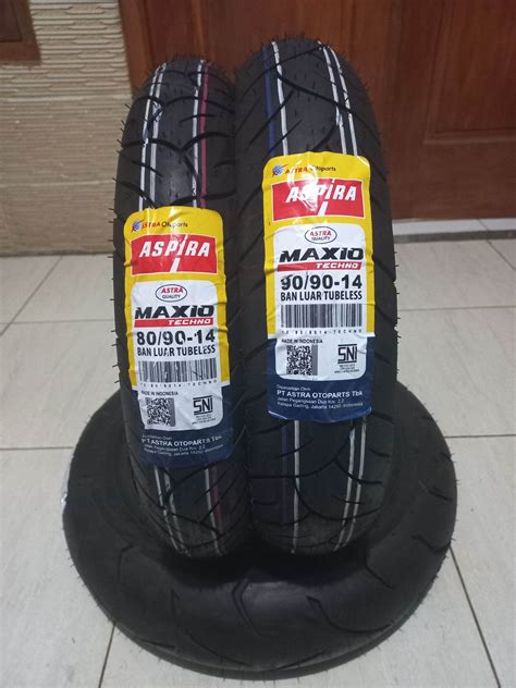 BAN LUAR TUBLES RING 14 MERK ASPIRA ASTRA BAN VARIO BEAT MIO BAN TUBLES