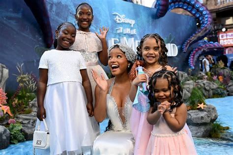 See Halle Baileys Best Looks From The Little Mermaid Press Tour