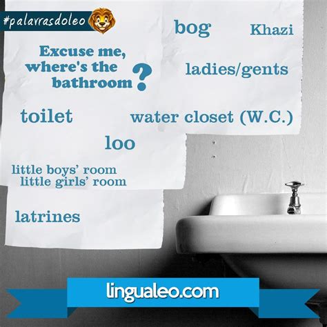 Como Fala Banheiro Em Inglês