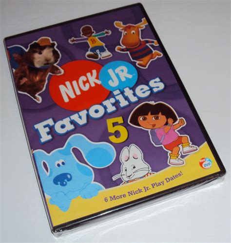 Nick Jr Favorites Vol 5 Five Nickelodeon Dvd New Dora Explorer Blue