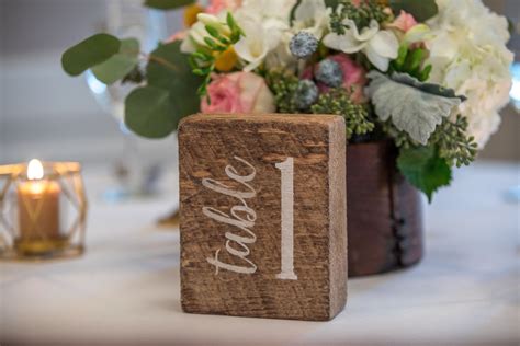 Looking For Simple And Rustic Table Numbers For Your Wedding We Have