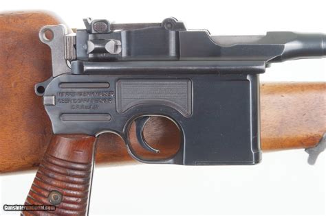 Mauser C96 Late 1930 Commercial Stock 763mm A 1333