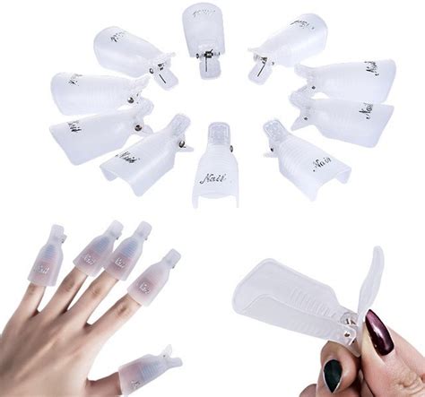 An easy solution for #bold and #healthy nails. Nagellak Remover Clips Set - Soak Off Clips - Gellak ...