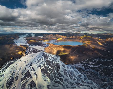 Soaring Over The Icelandic Landscape Beautiful Landscape Photography