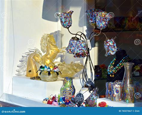 Murano Glass Shop Venice Italy Editorial Photography Image Of