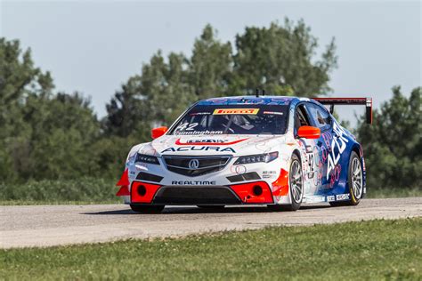 Lapping Gingerman Raceway In An Acura Tlx Gt Race Car