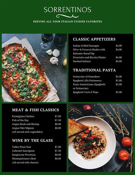 Restaurant Pdf Menus Customized And Branded For You