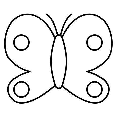 Dibujo De Mariposa Para Colorear E Imprimir Dibujos Y Colores Fb