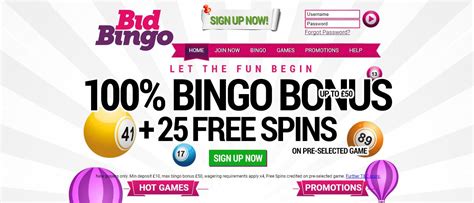 bid bingo best new online bingo and slots games site uk bingo sites bingo let the fun begin