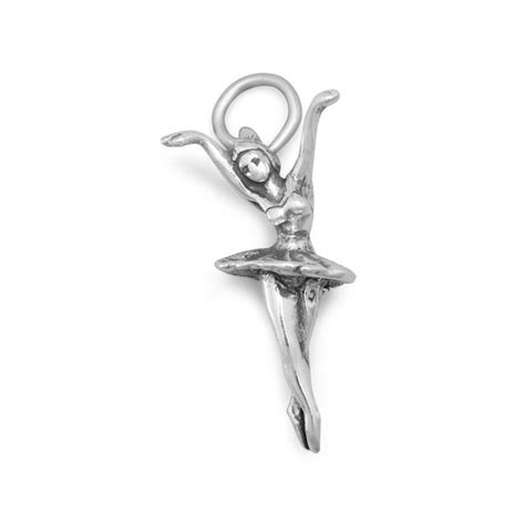 Ballerina Charm Wholesale Silver Jewelry Silver Stars Collection