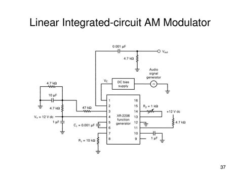 Linear Integrated Circuit Am Modulator