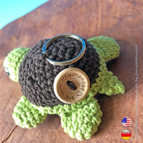 Turtle Keychains Crochet Pattern Amigurumi By Jennysideenreich