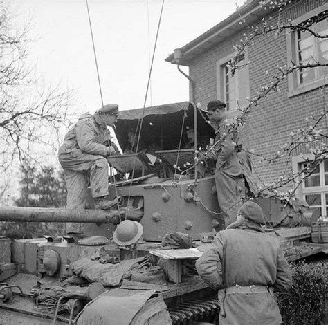 7th Armoured Division Cromwells 戦車 英国 兵