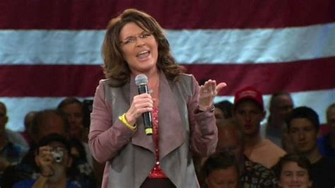 Sarah Palin Makes Surprise Trump Rally Appearance BBC News