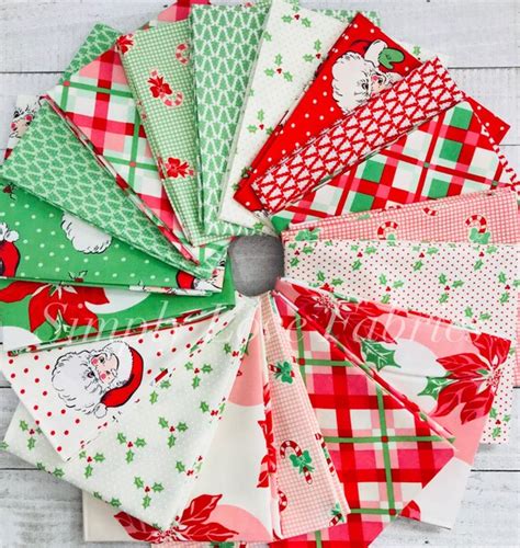 Fat Quarter Bundle Swell Christmas By Urban Chiks For Moda 18