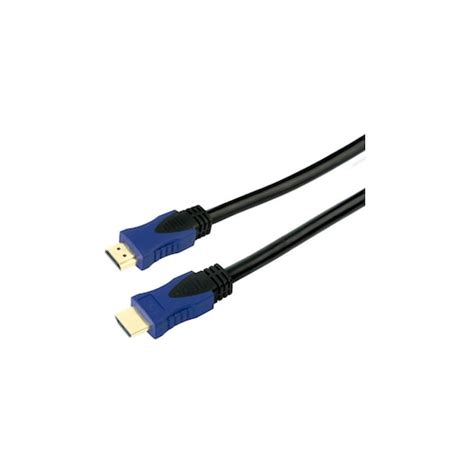 Commercial Electric 15 Ft Black Deluxe Hdmi To Hdmi Cable Supports