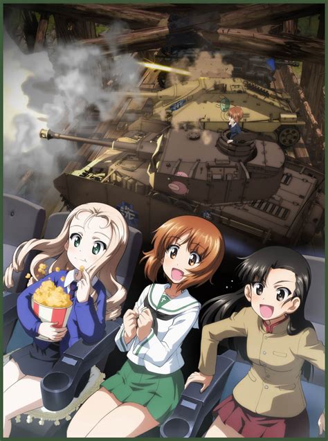 Nishizumi Miho Nishi Kinuyo And Marie Girls Und Panzer And 1 More