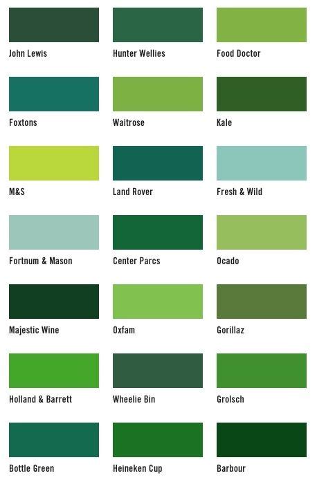 Shades Of Green 99 Shades Of Green Color With Names Hex Rgb Cmyk