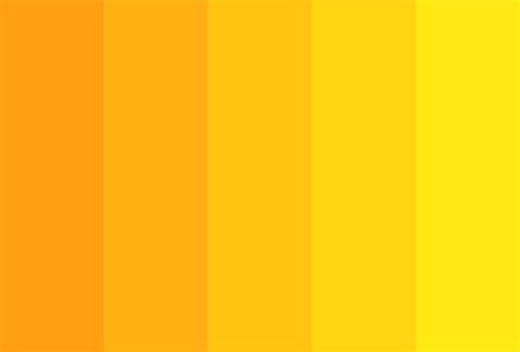 Shades Of Yellow Color Palette Chart Swatches Color Palette Yellow Images