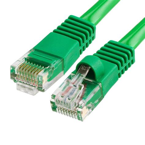75ft Cat5e Ethernet Cable Green Utp 350 Mhz 1gbps Rj45 Lan