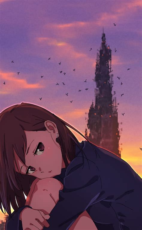 Sad Anime Girl Broken Home Imagesee