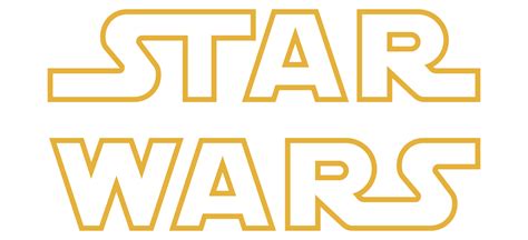 Star Wars логотип скачать бесплатно Star Wars лого Png